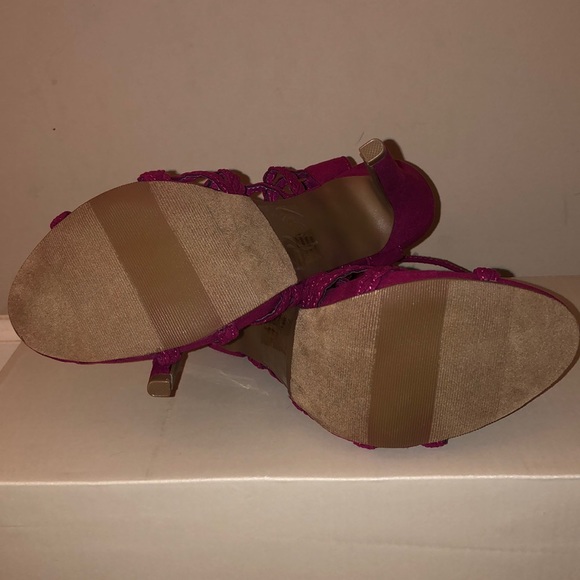 Charlotte Russe Lace-Up High Heels - Picture 7 of 10